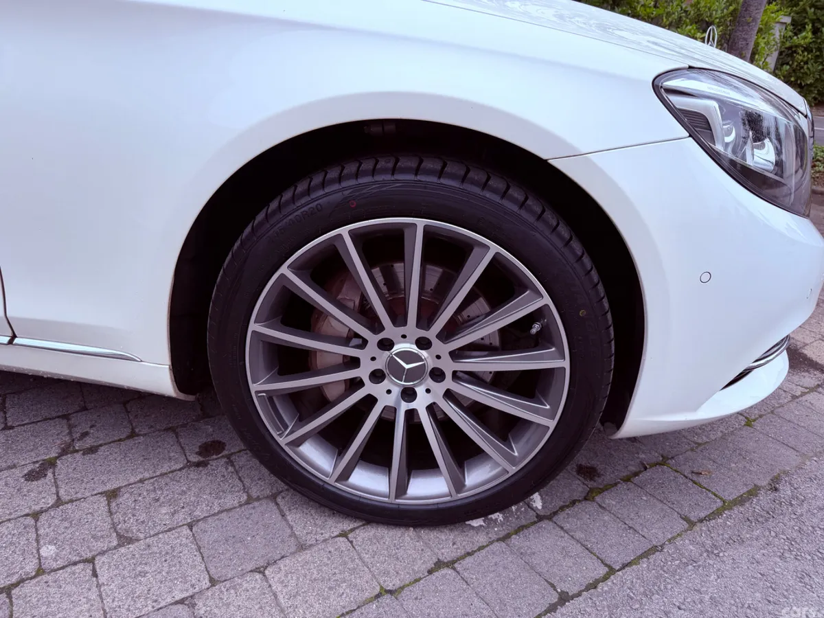 Mercedes-Benz S-Class Saloon, Petrol Hybrid, 2015, White