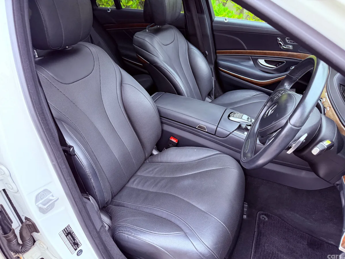 Mercedes-Benz S-Class Saloon, Petrol Hybrid, 2015, White