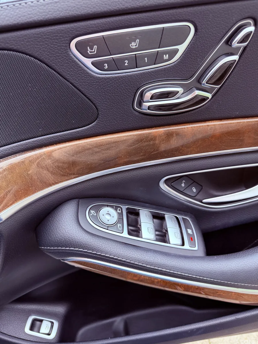 Mercedes-Benz S-Class Saloon, Petrol Hybrid, 2015, White