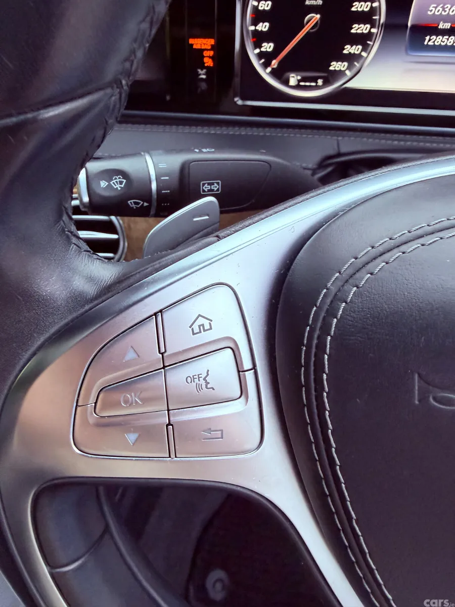 Mercedes-Benz S-Class Saloon, Petrol Hybrid, 2015, White