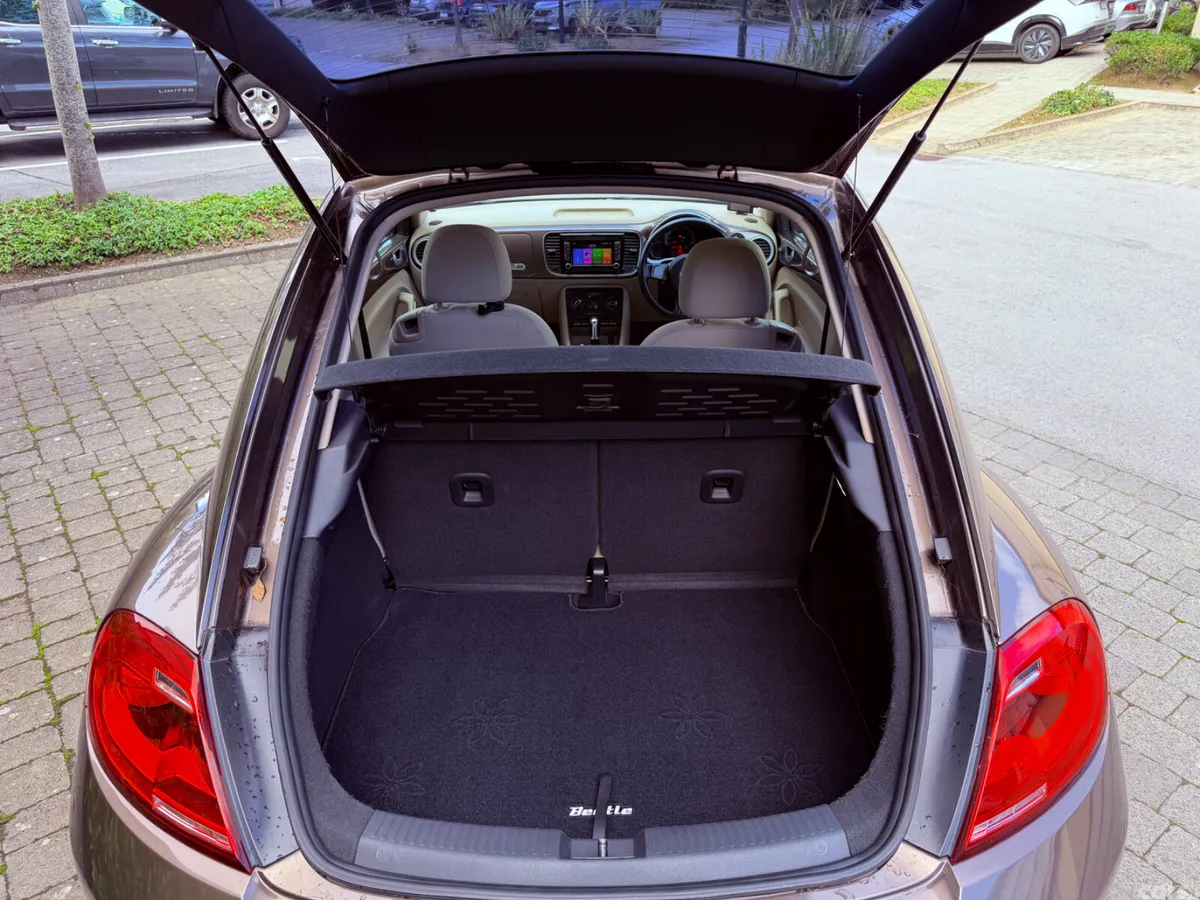 Volkswagen Beetle Hatchback, Petrol, 2015, Brown