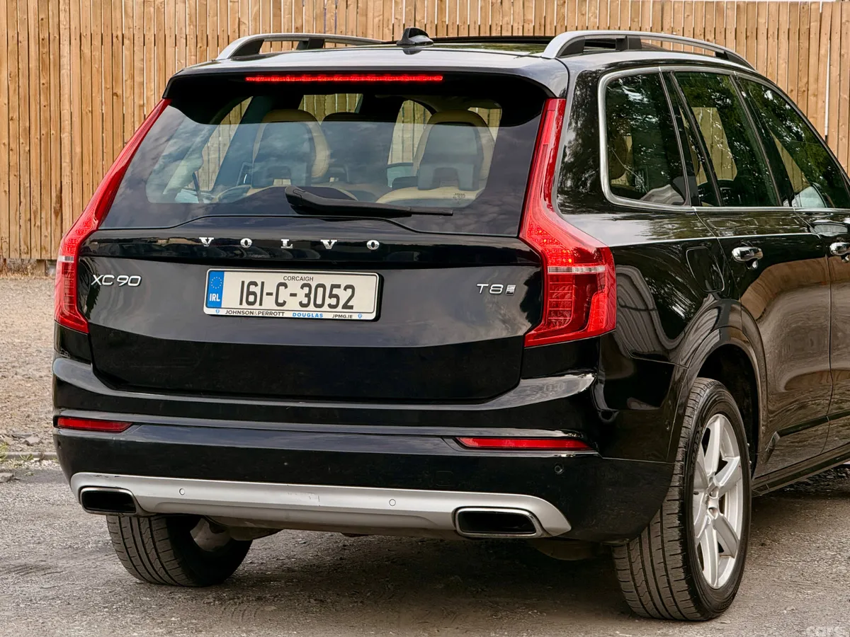 Volvo XC90 SUV, Petrol Plug-in Hybrid, 2016, Black