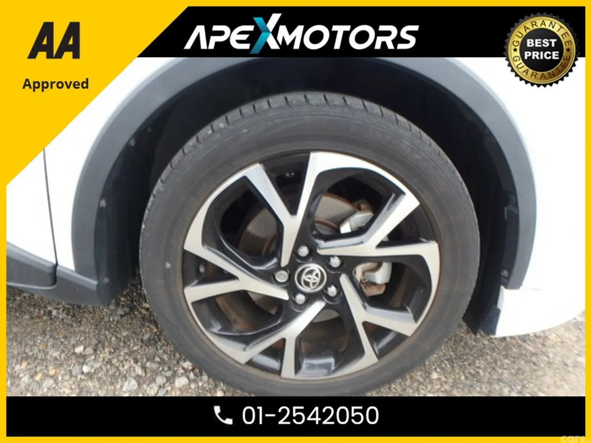 Toyota C-HR Hatchback, Petrol Hybrid, 2020, White