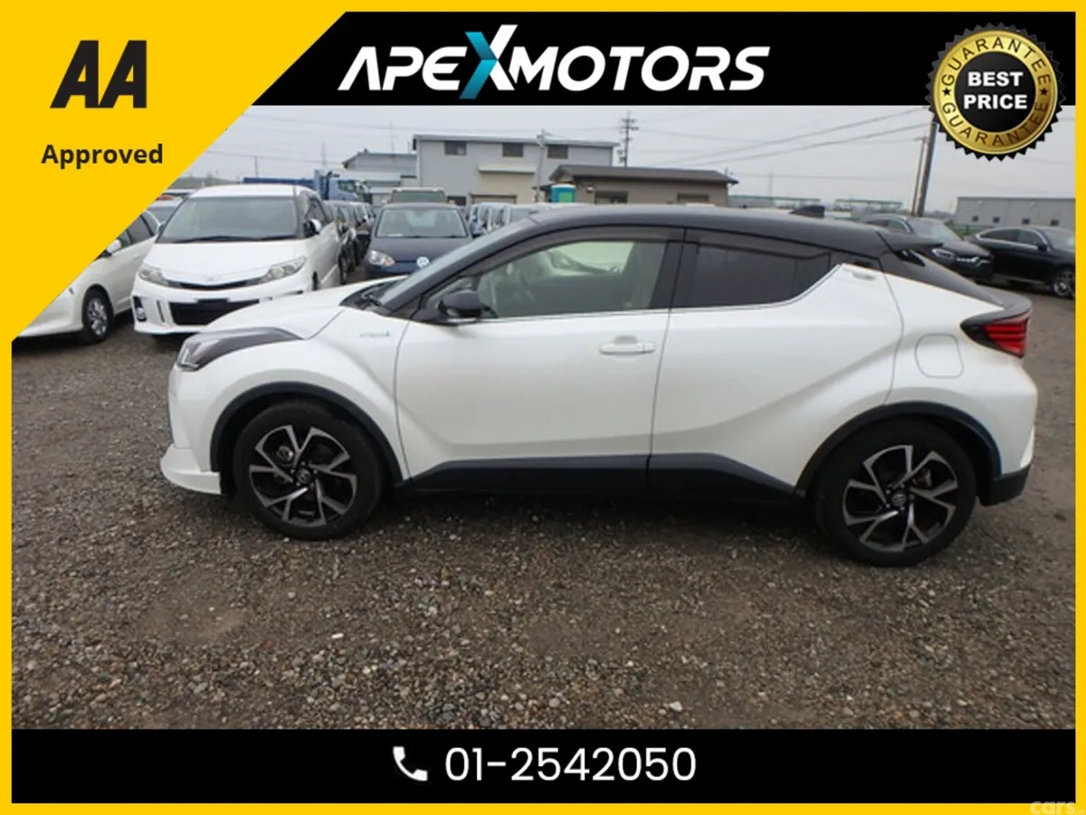 Toyota C-HR Hatchback, Petrol Hybrid, 2020, White