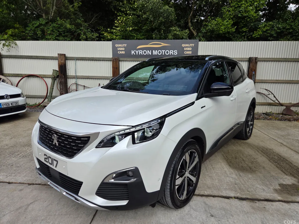Peugeot 3008 SUV, Petrol, 2017, White