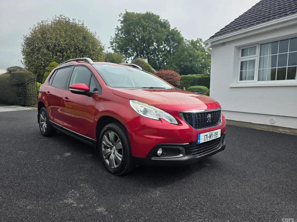 Peugeot 2008 Estate, Diesel, 2017, Red