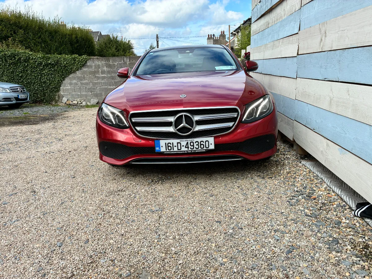 Mercedes-Benz E-Class Saloon, Diesel, 2016, Red