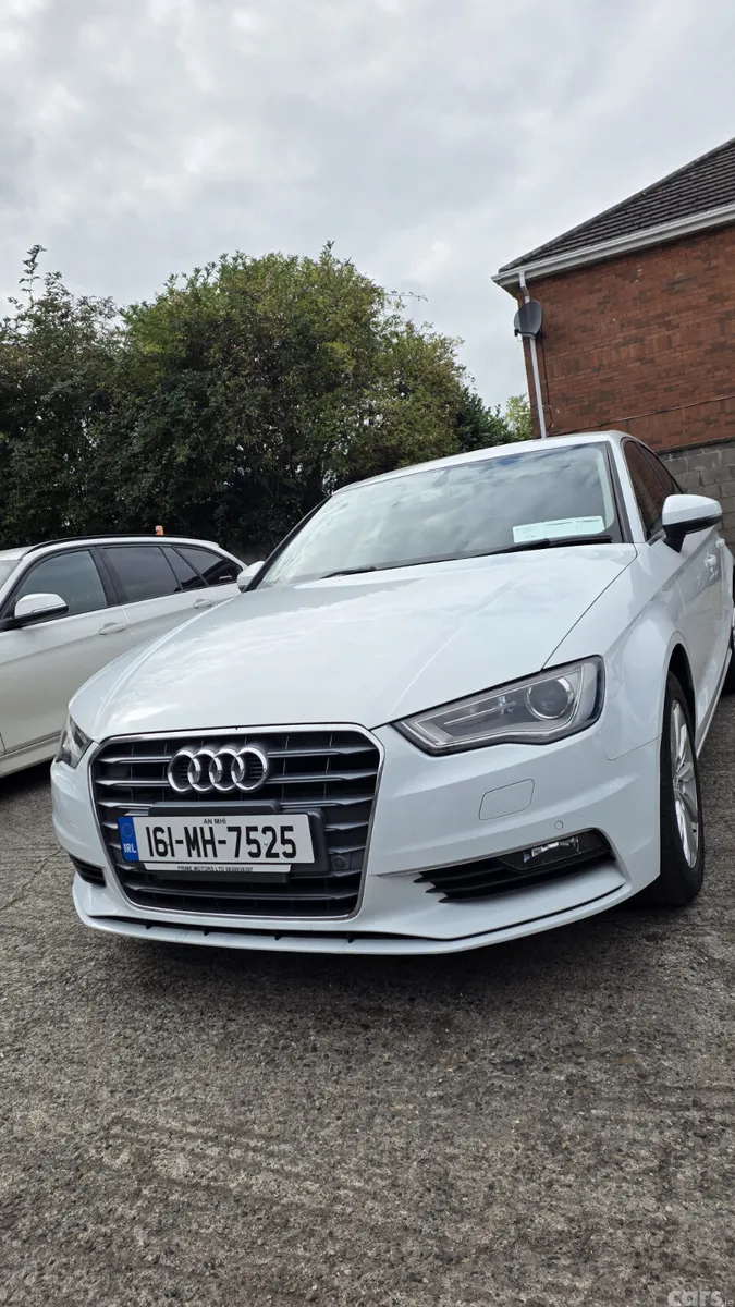 Audi A3 Saloon, Petrol, 2016, White