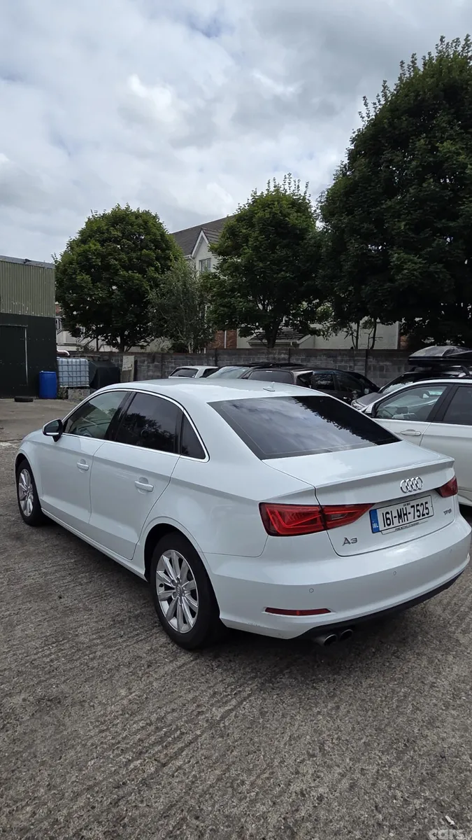 Audi A3 Saloon, Petrol, 2016, White