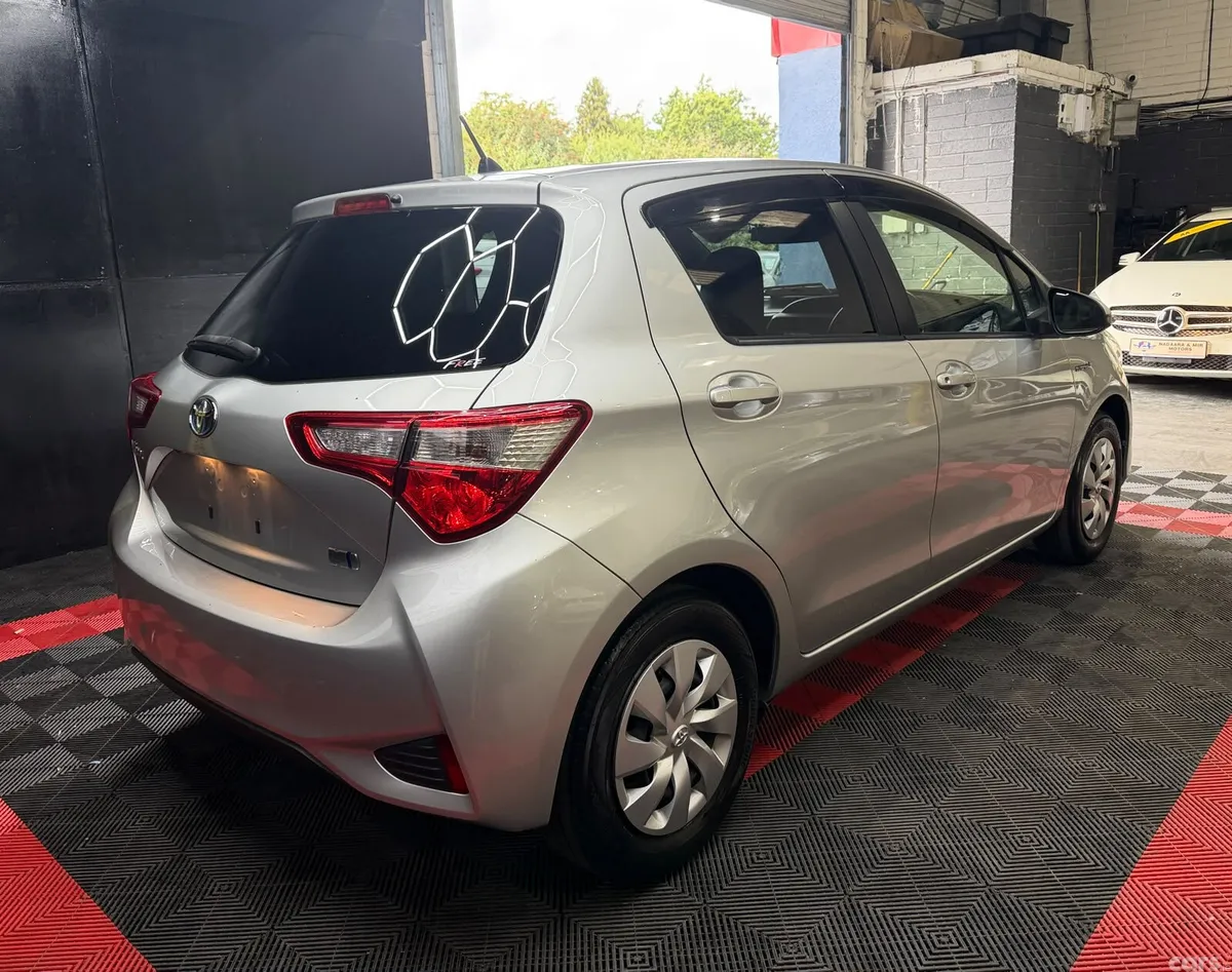Toyota Vitz Hatchback, Petrol Hybrid, 2017, Silver