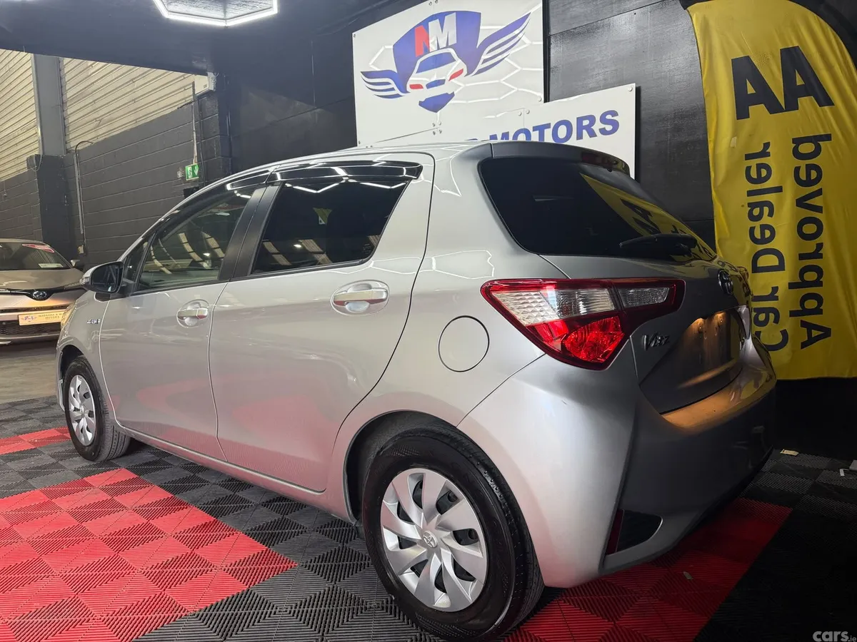 Toyota Vitz Hatchback, Petrol Hybrid, 2017, Silver