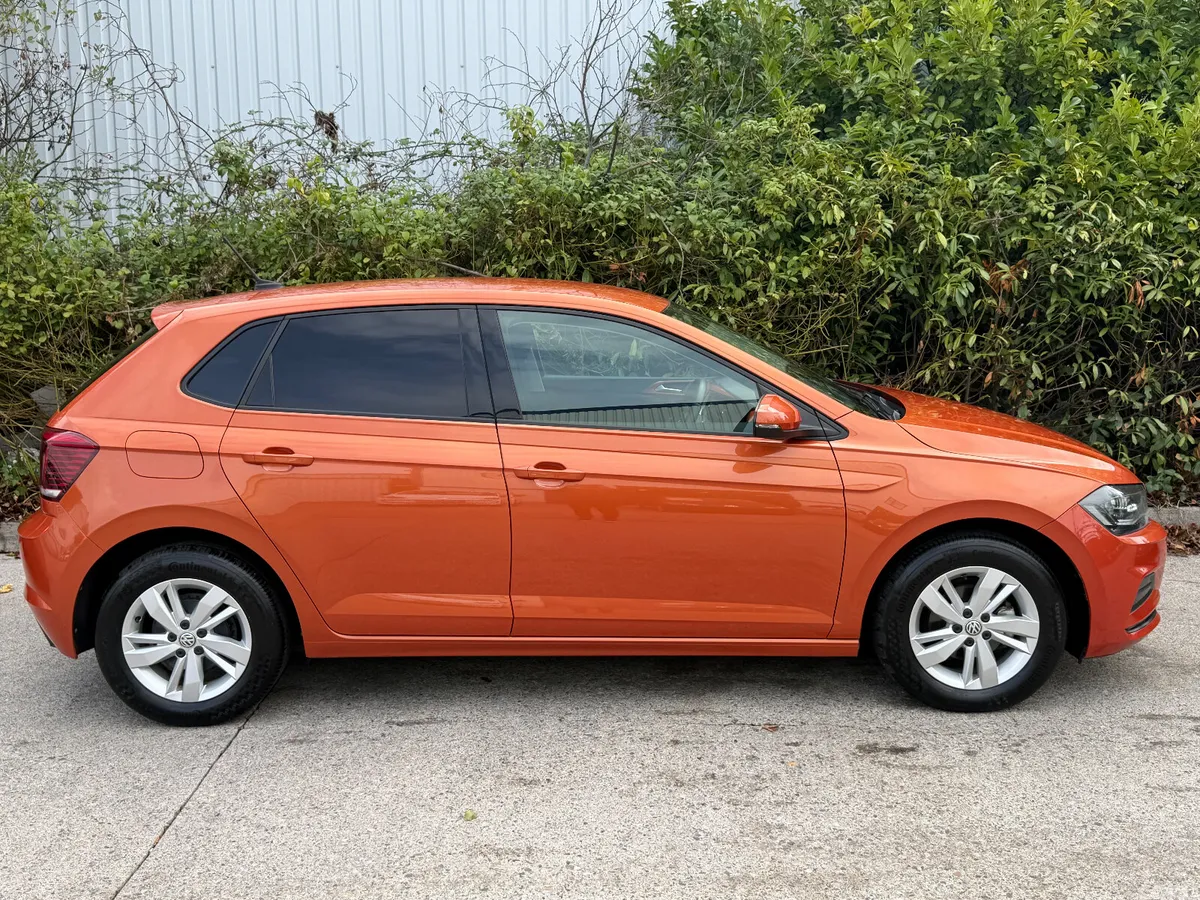 Volkswagen Polo Hatchback, Petrol, 2019, Orange