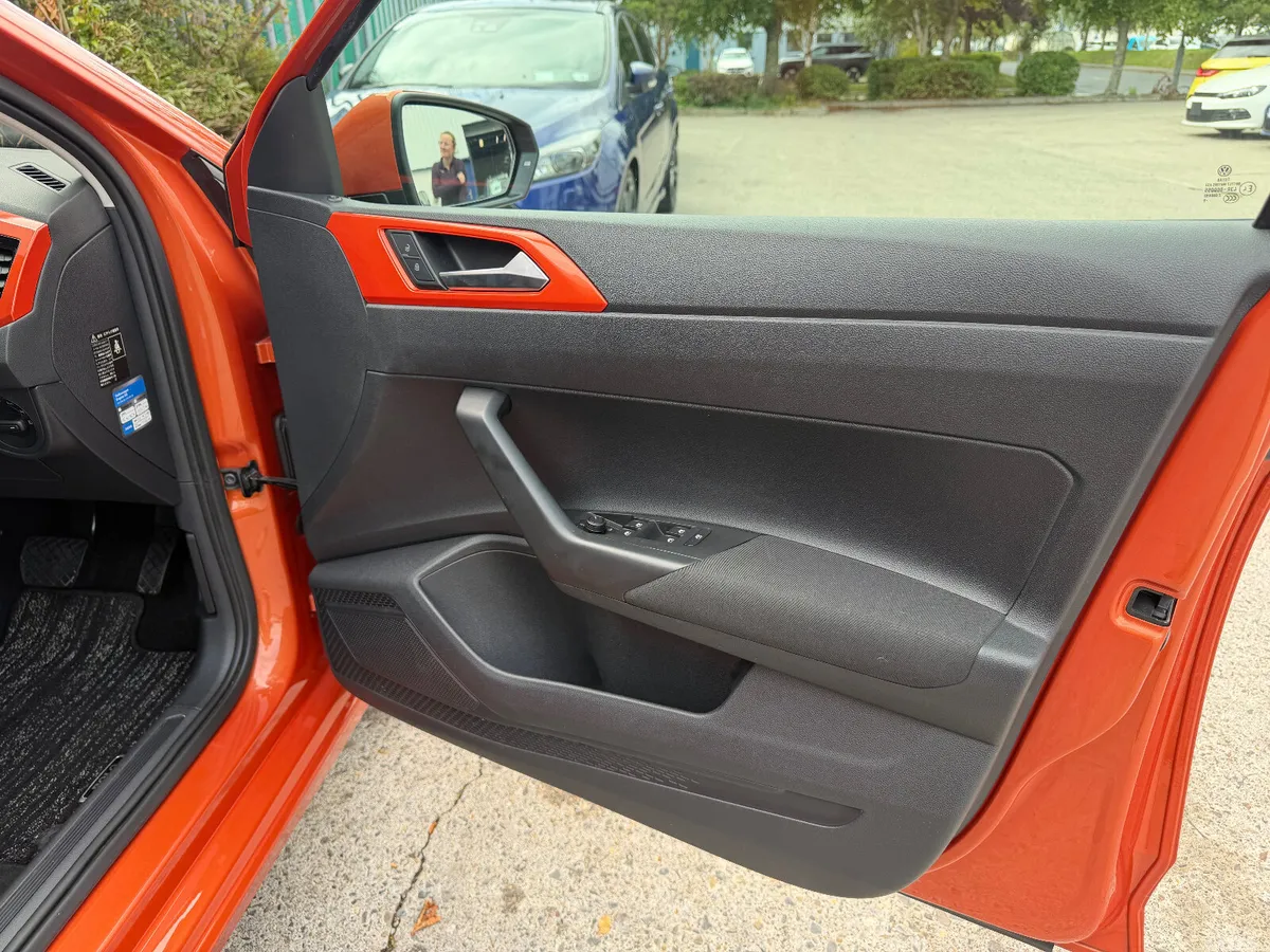 Volkswagen Polo Hatchback, Petrol, 2019, Orange