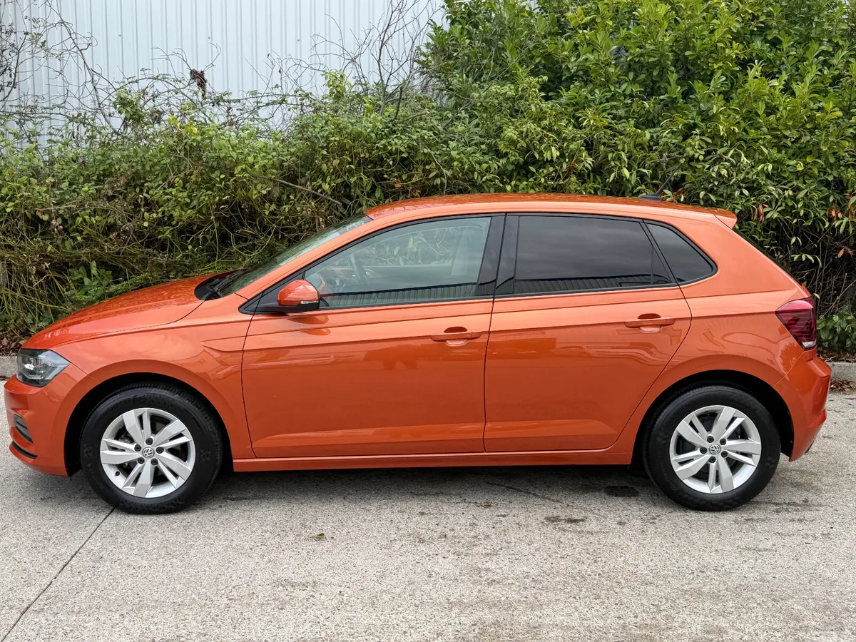 Volkswagen Polo Hatchback, Petrol, 2019, Orange