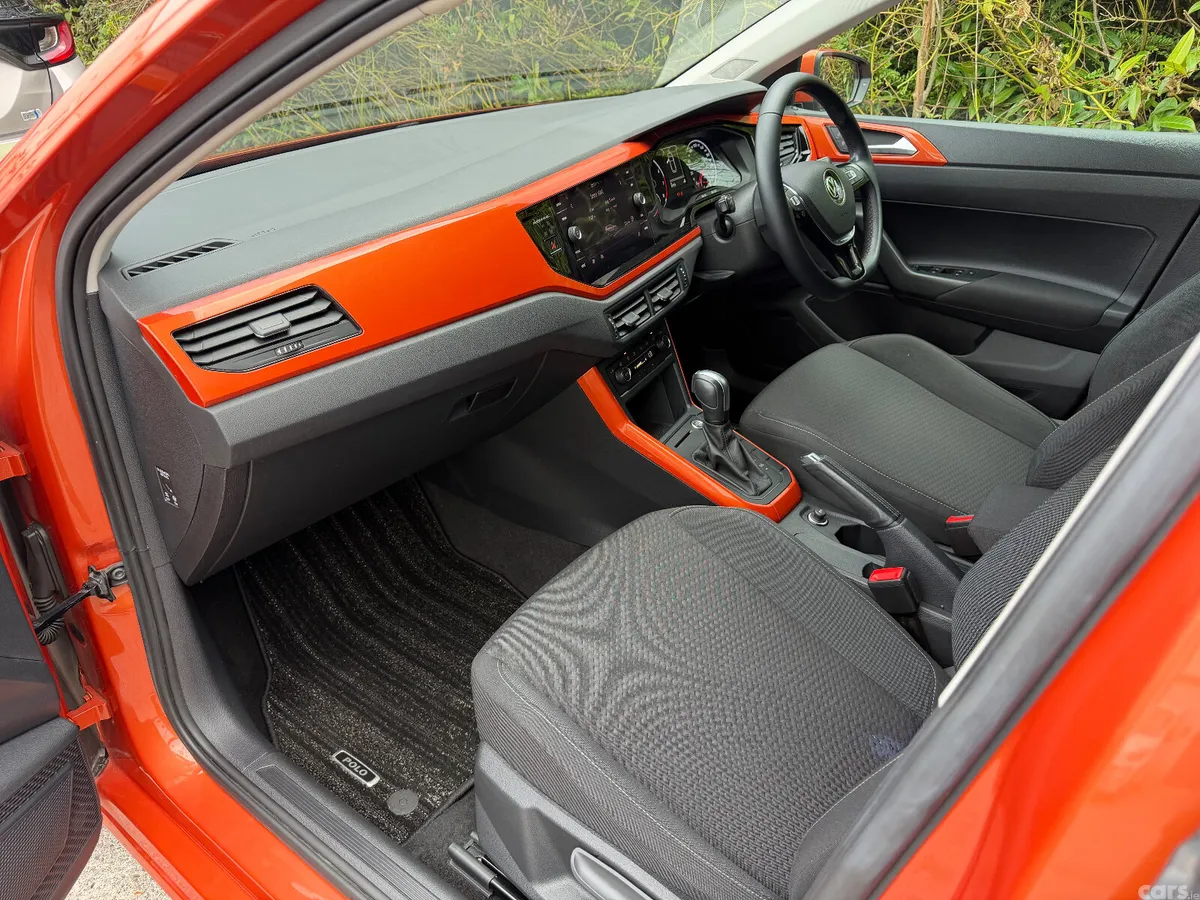Volkswagen Polo Hatchback, Petrol, 2019, Orange
