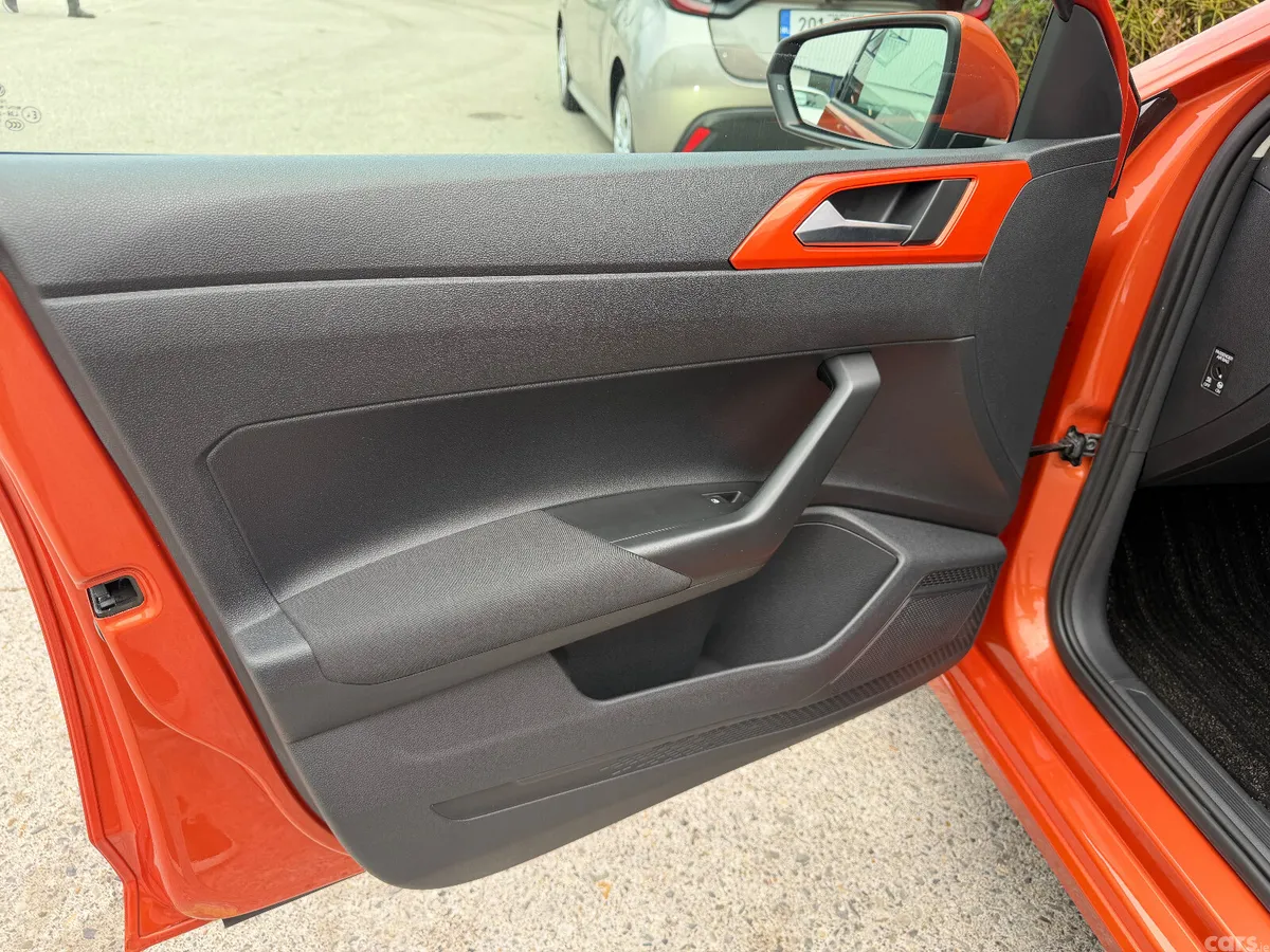 Volkswagen Polo Hatchback, Petrol, 2019, Orange