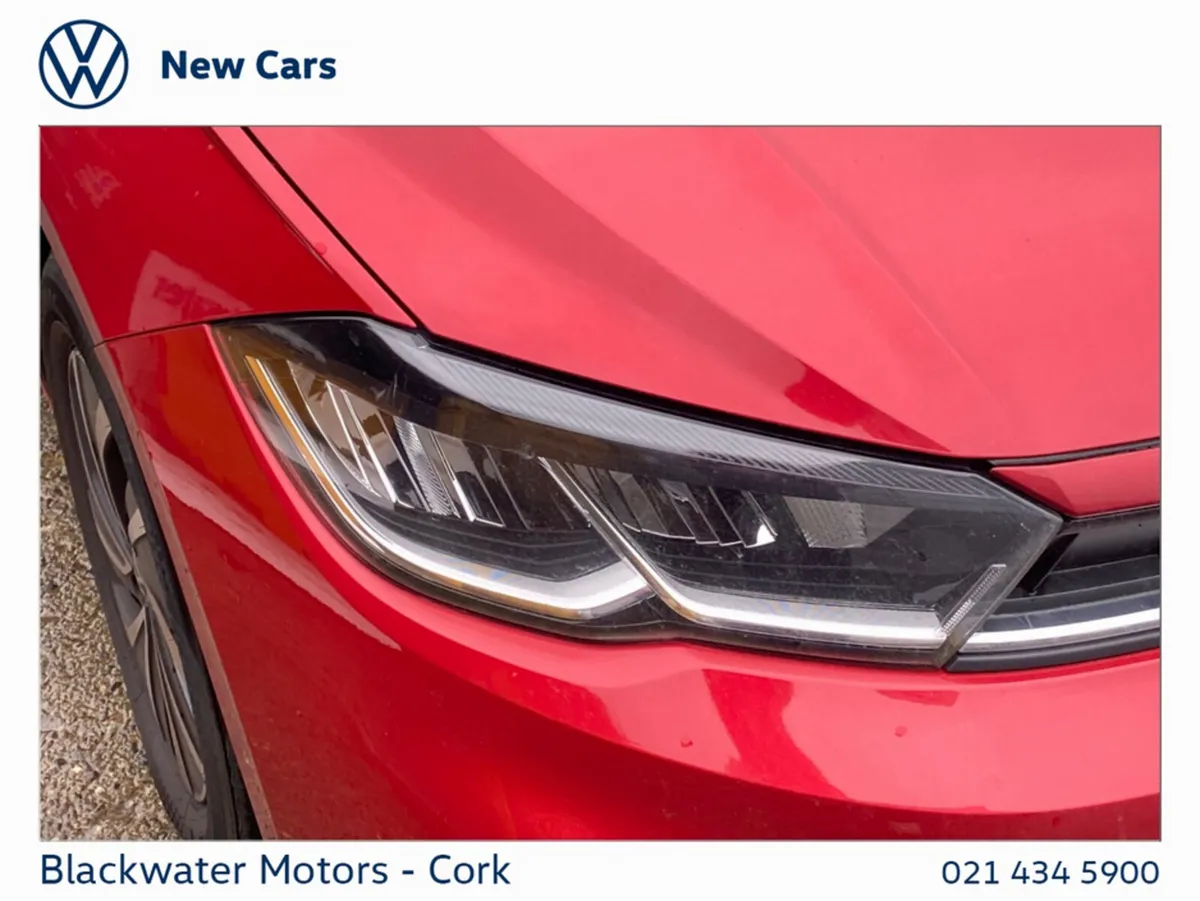 Volkswagen Polo Hatchback, Petrol, 2022, Red