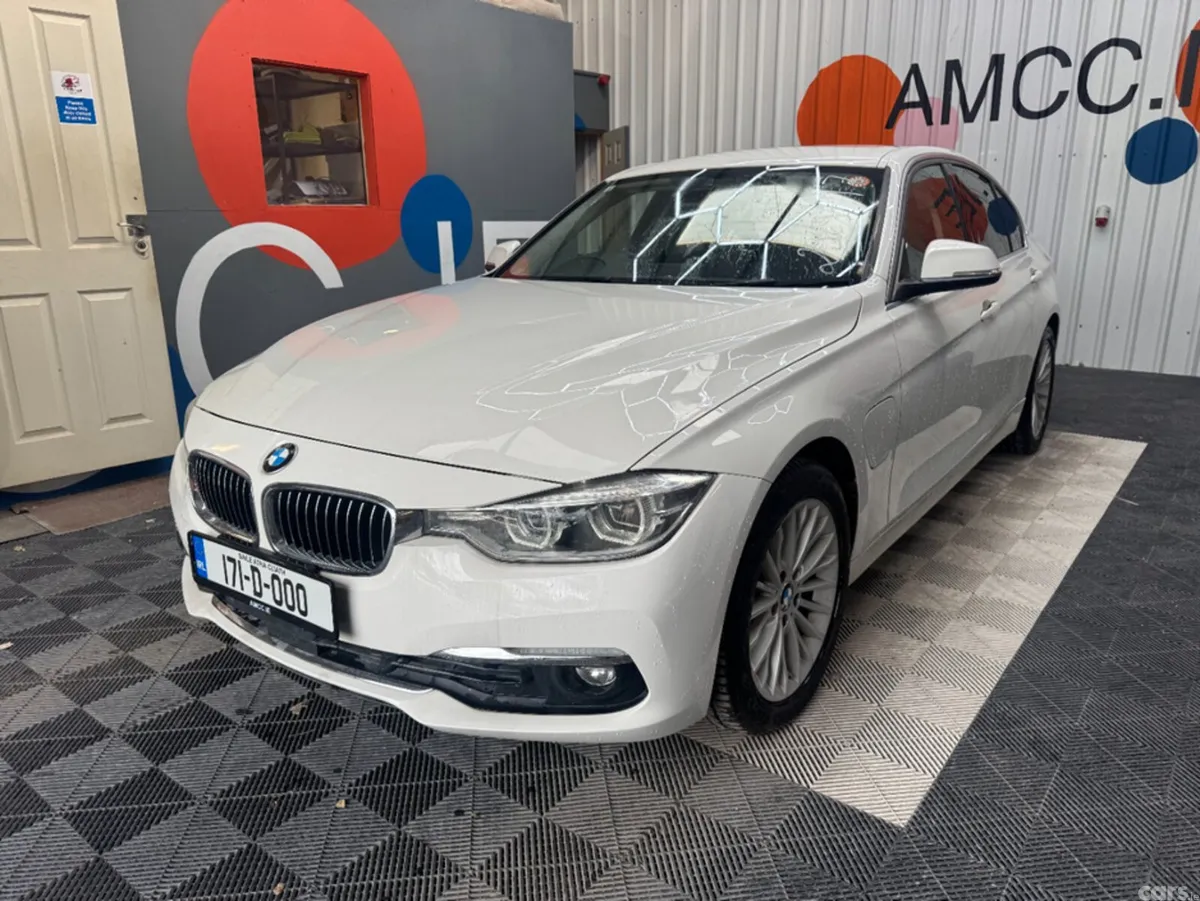 BMW 3-Series Saloon, Petrol, 2017, White