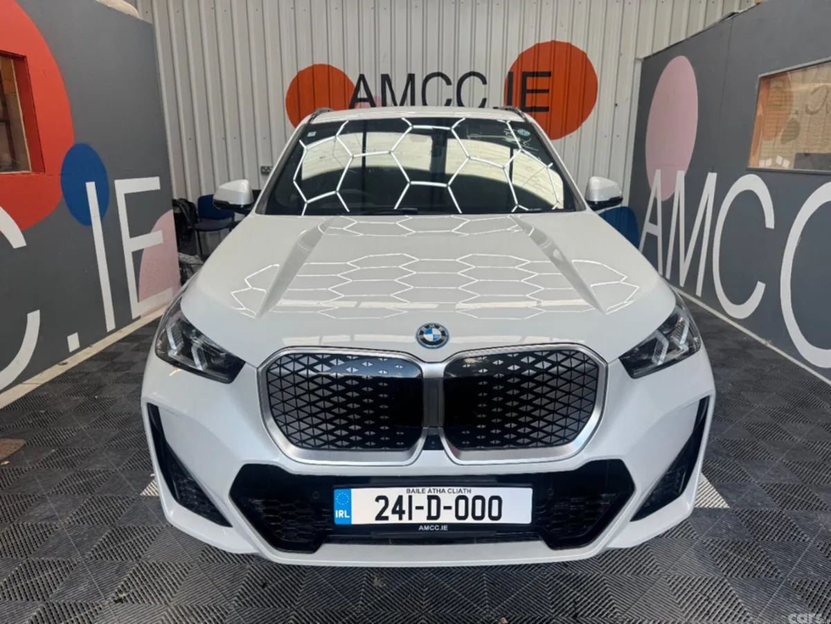 BMW iX1 SUV, Electric, 2024, White