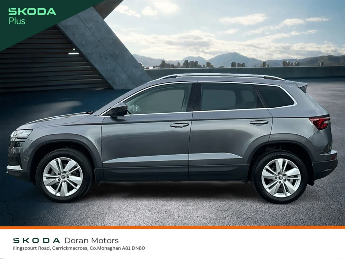 Skoda Karoq SUV, Petrol, 2024, Grey