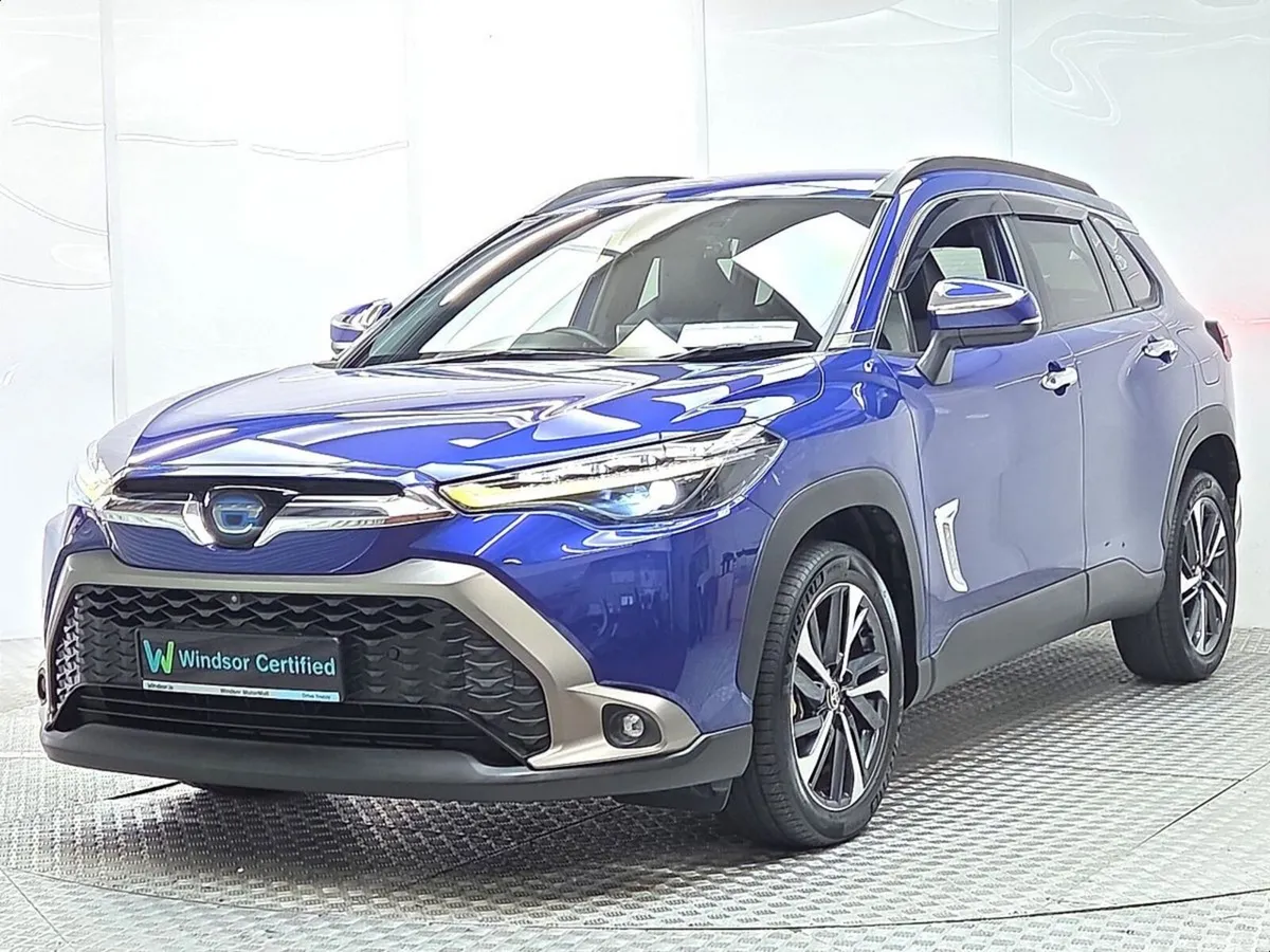 Toyota Corolla Cross SUV, Petrol Hybrid, 2022, Blue