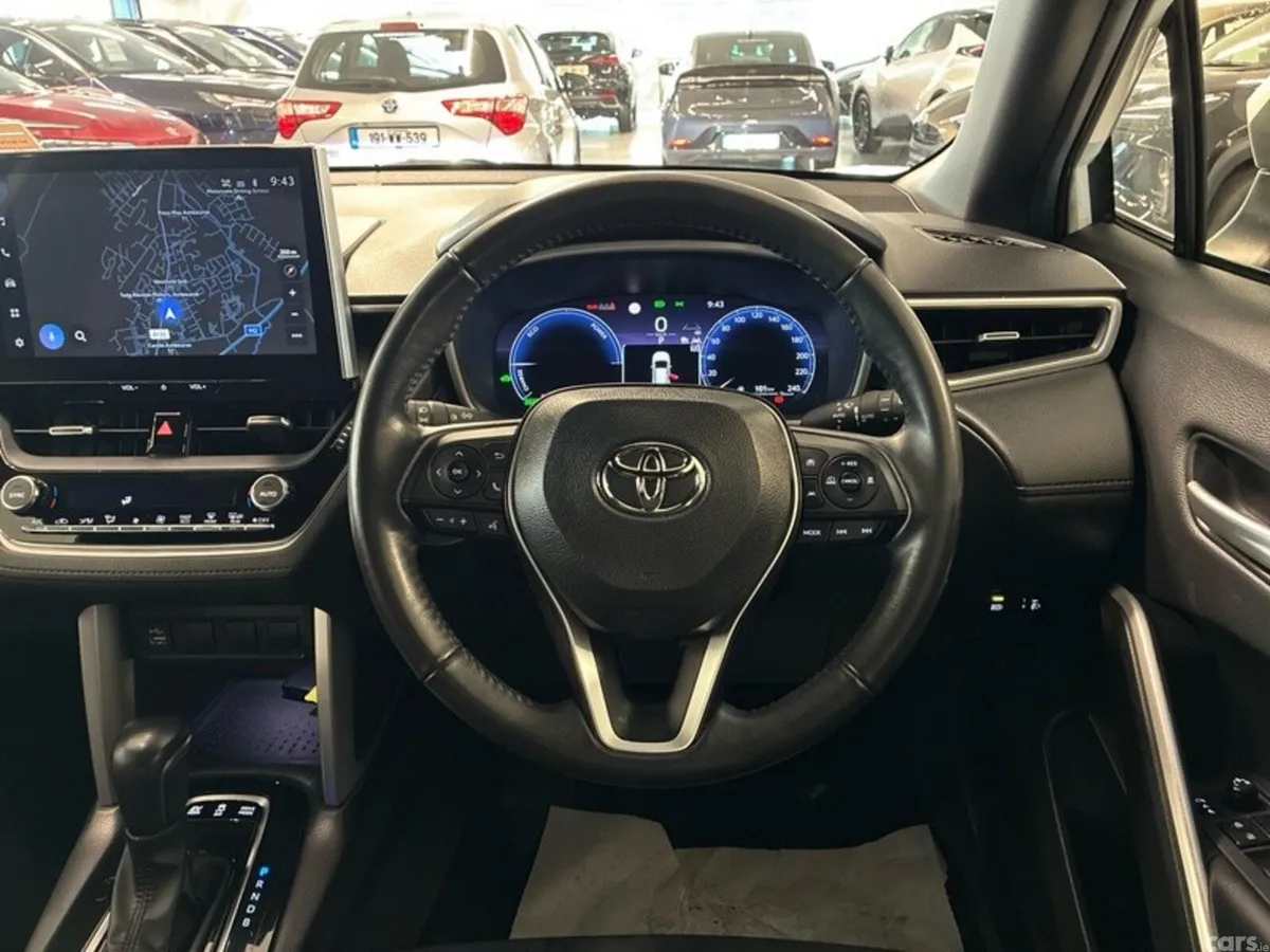 Toyota Corolla Cross SUV, Petrol Hybrid, 2023, White