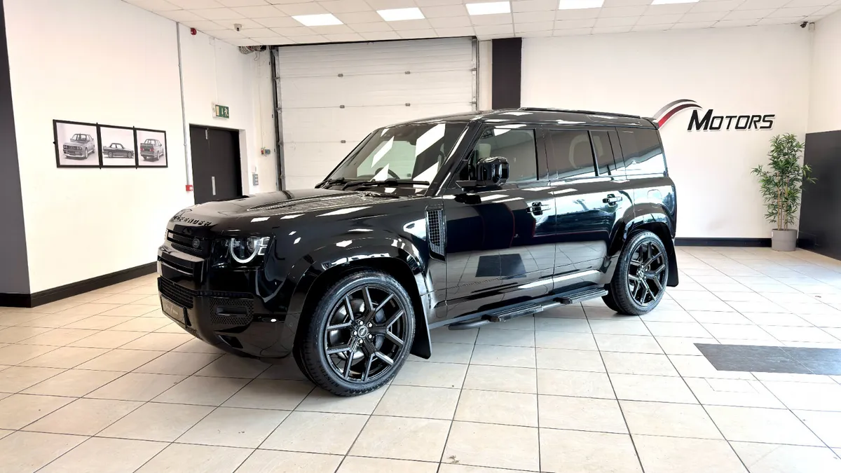 Land Rover Defender SUV, Petrol Hybrid, 2023, Black