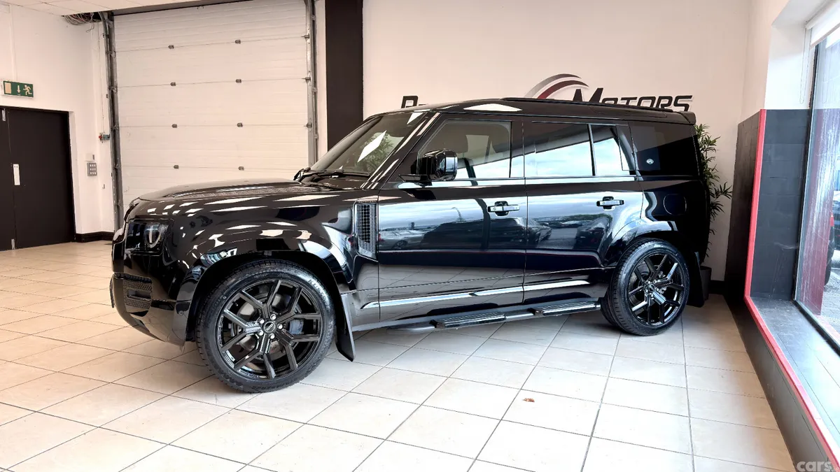 Land Rover Defender SUV, Petrol Hybrid, 2023, Black