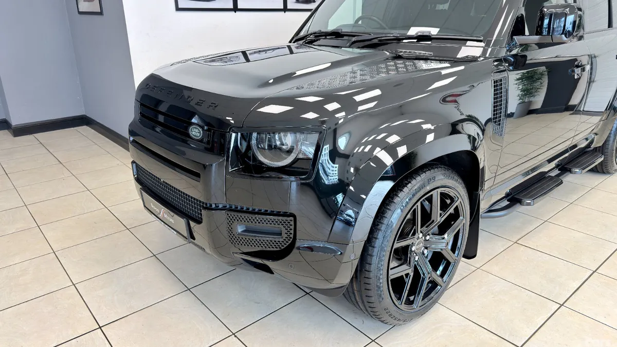 Land Rover Defender SUV, Petrol Hybrid, 2023, Black