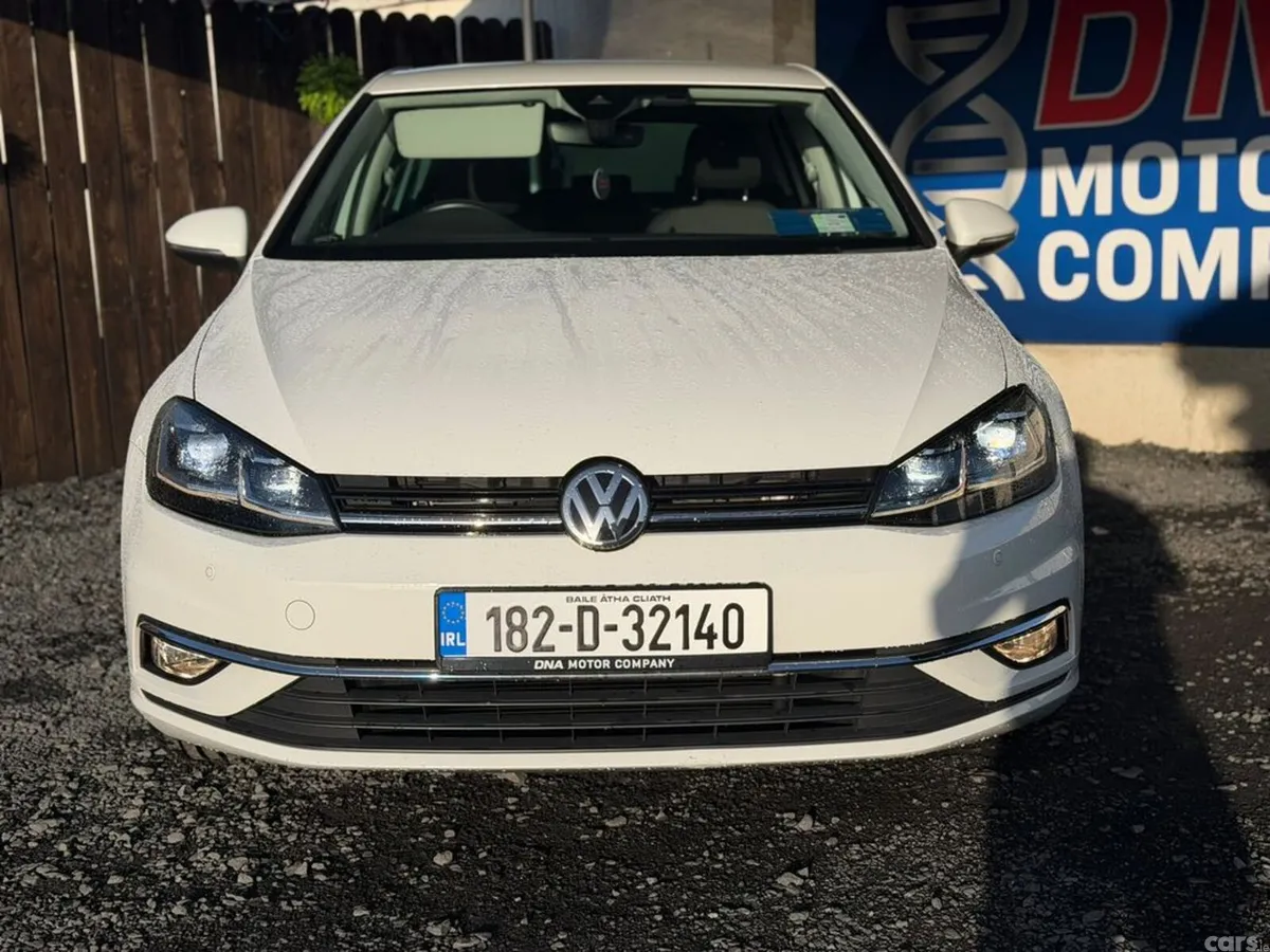 Volkswagen Golf Hatchback, Petrol, 2018, White