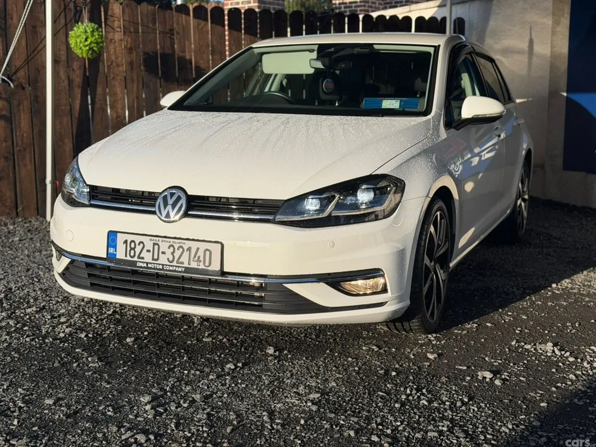 Volkswagen Golf Hatchback, Petrol, 2018, White