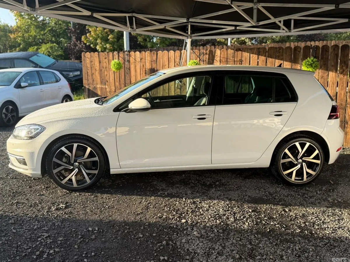 Volkswagen Golf Hatchback, Petrol, 2018, White