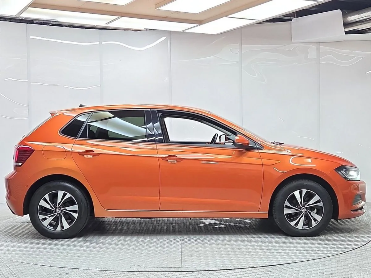 Volkswagen Polo Hatchback, Petrol, 2021, Orange