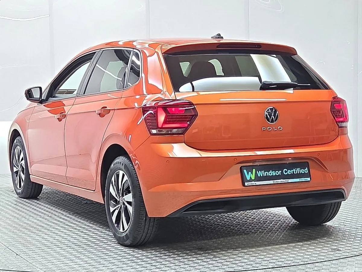 Volkswagen Polo Hatchback, Petrol, 2021, Orange