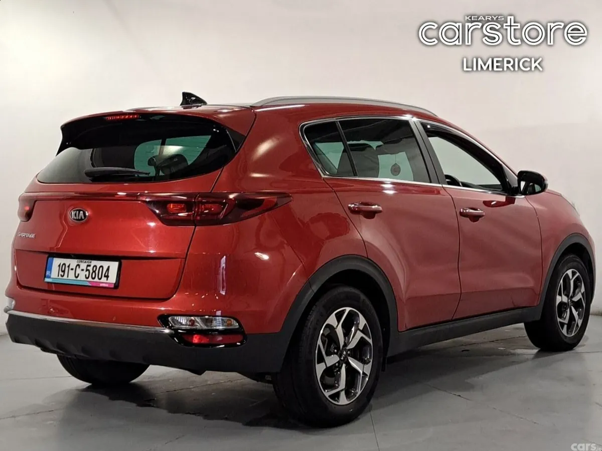 Kia Sportage SUV, Diesel, 2019, Red