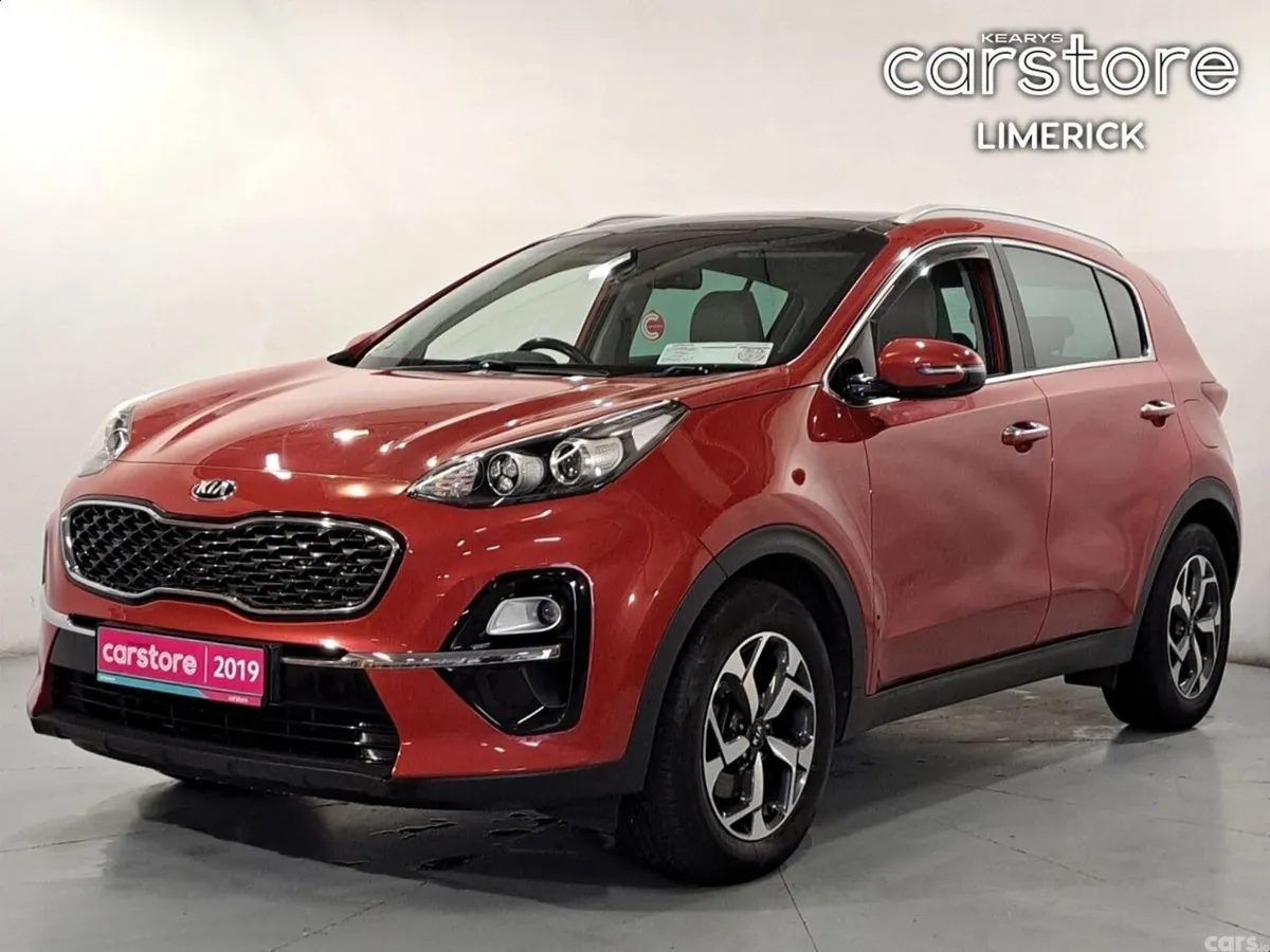 Kia Sportage SUV, Diesel, 2019, Red