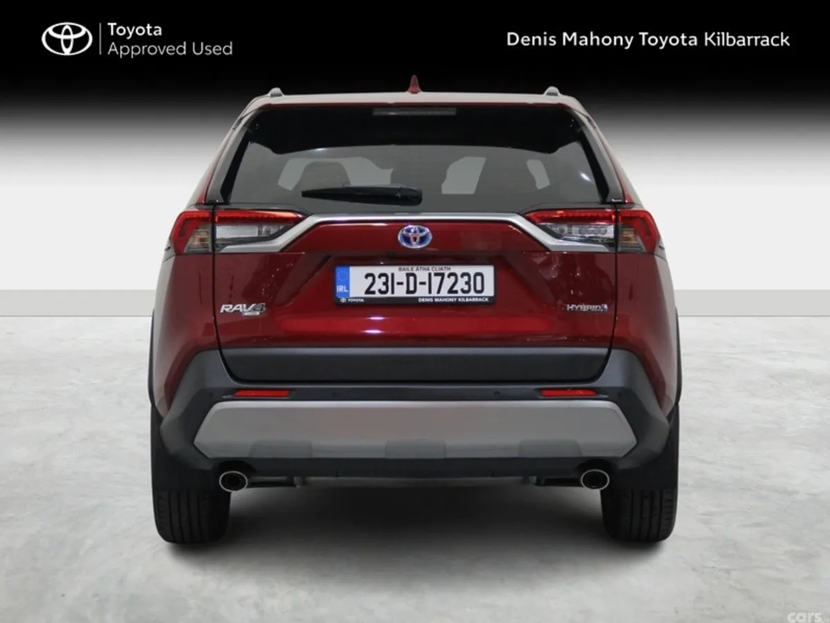 Toyota RAV4 SUV, Petrol Hybrid, 2023, Red