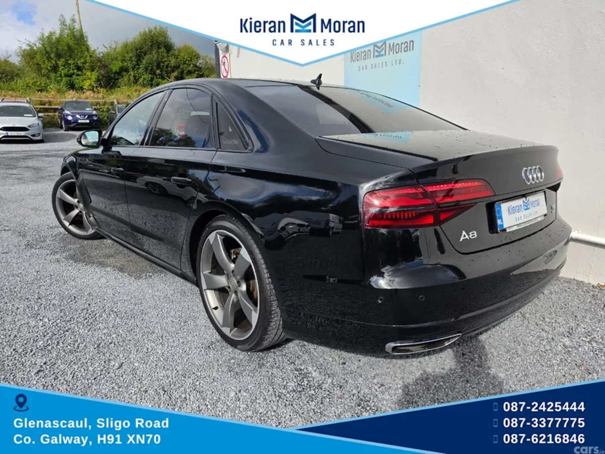 Audi A8 Saloon, Diesel, 2017, Black