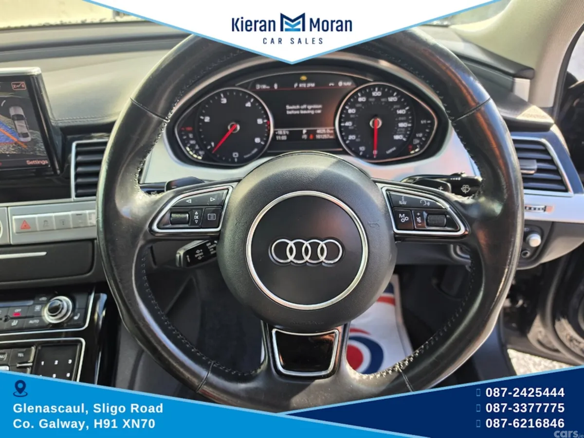 Audi A8 Saloon, Diesel, 2017, Black