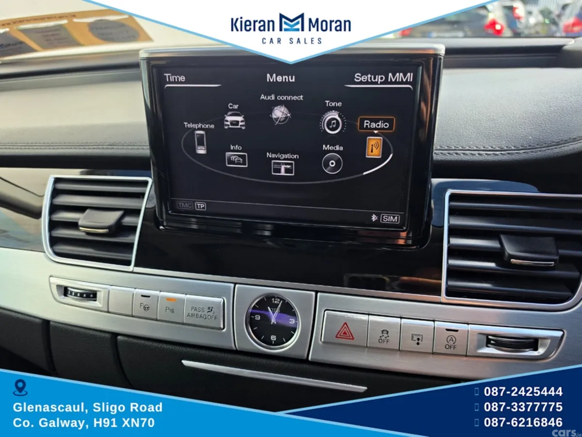 Audi A8 Saloon, Diesel, 2017, Black