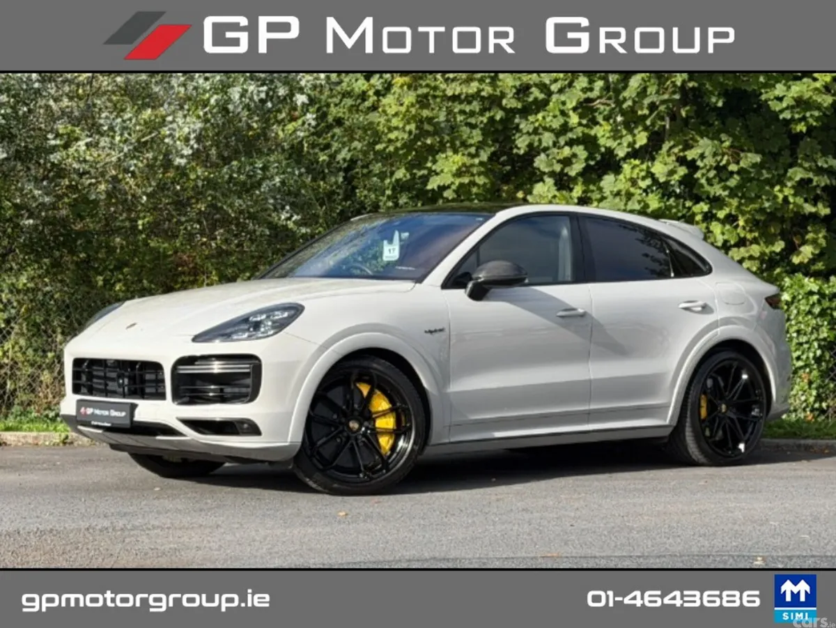 Porsche Cayenne Coupe, Petrol Plug-in Hybrid, 2020, Grey