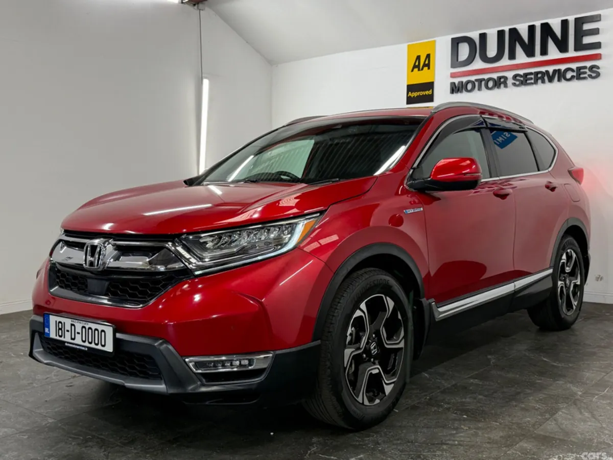 Honda CR-V Hatchback, Petrol Hybrid, 2018, Red