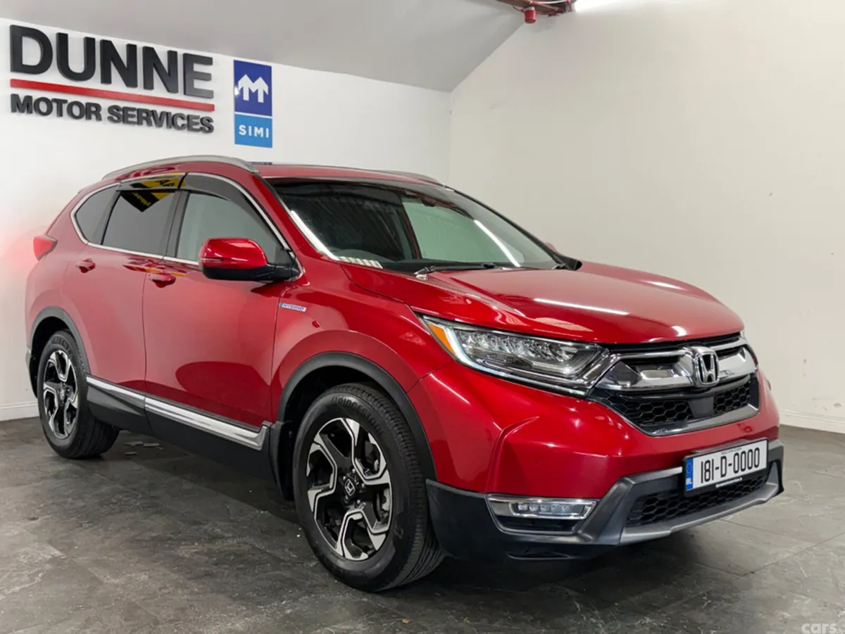 Honda CR-V Hatchback, Petrol Hybrid, 2018, Red