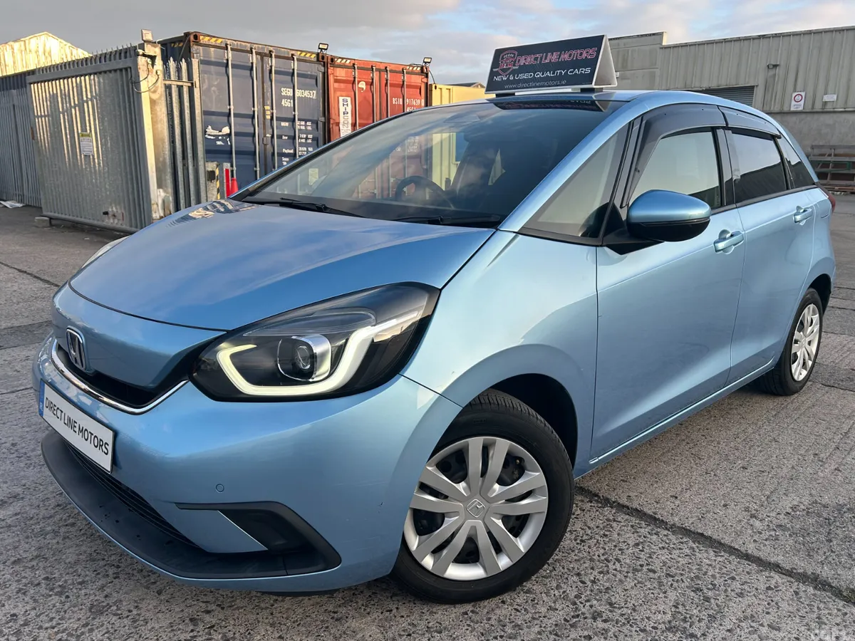 Honda Fit Hatchback, Petrol Hybrid, 2020, Blue