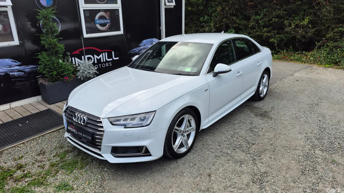 Audi A4 Saloon, Petrol, 2017, White