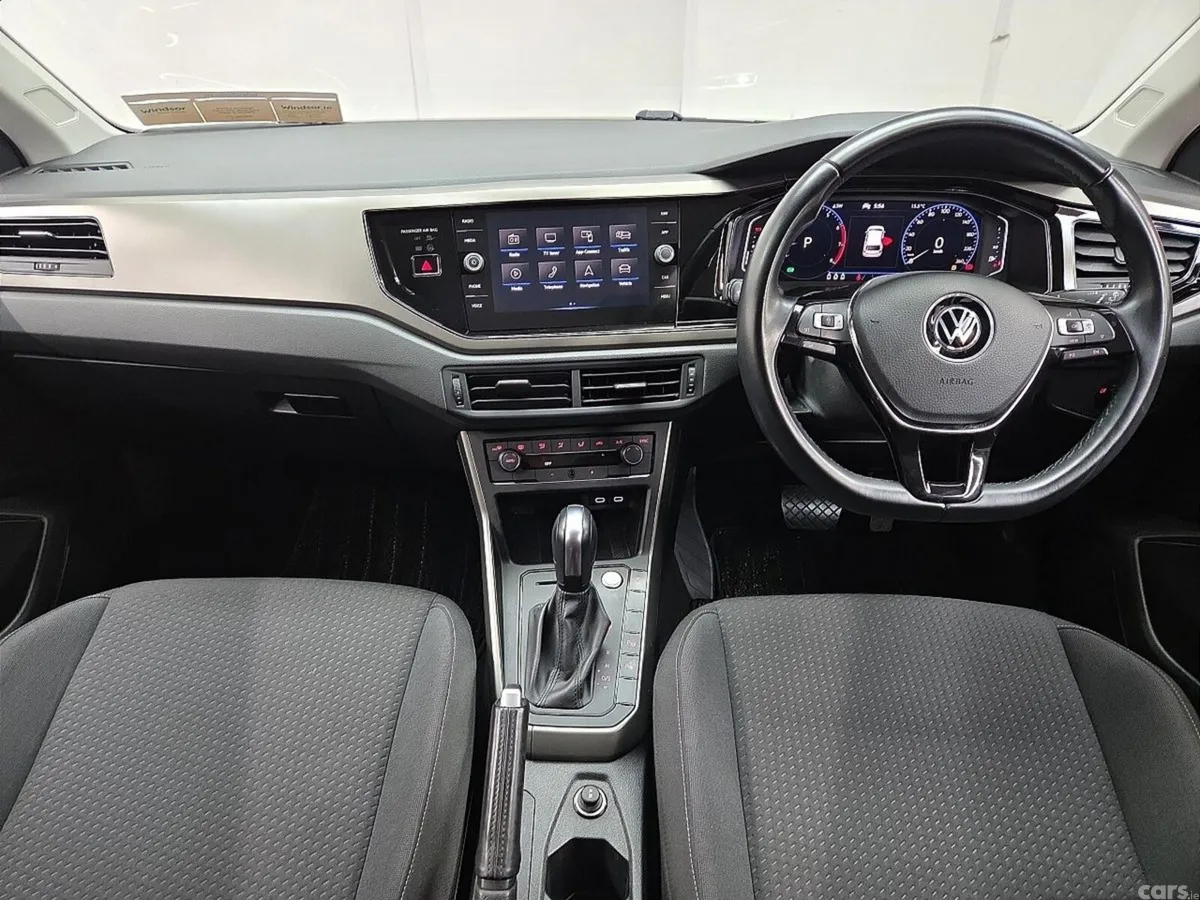 Volkswagen Polo Hatchback, Petrol, 2021, Red