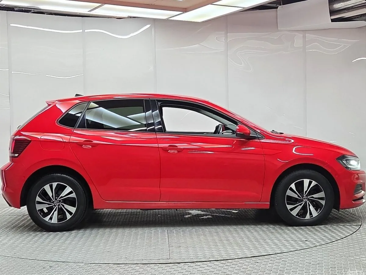 Volkswagen Polo Hatchback, Petrol, 2021, Red