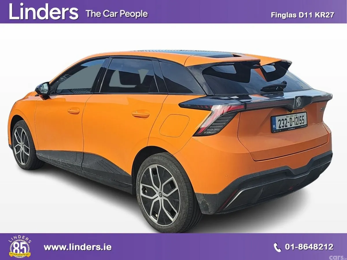 MG MG4 Hatchback, Electric, 2023, Orange