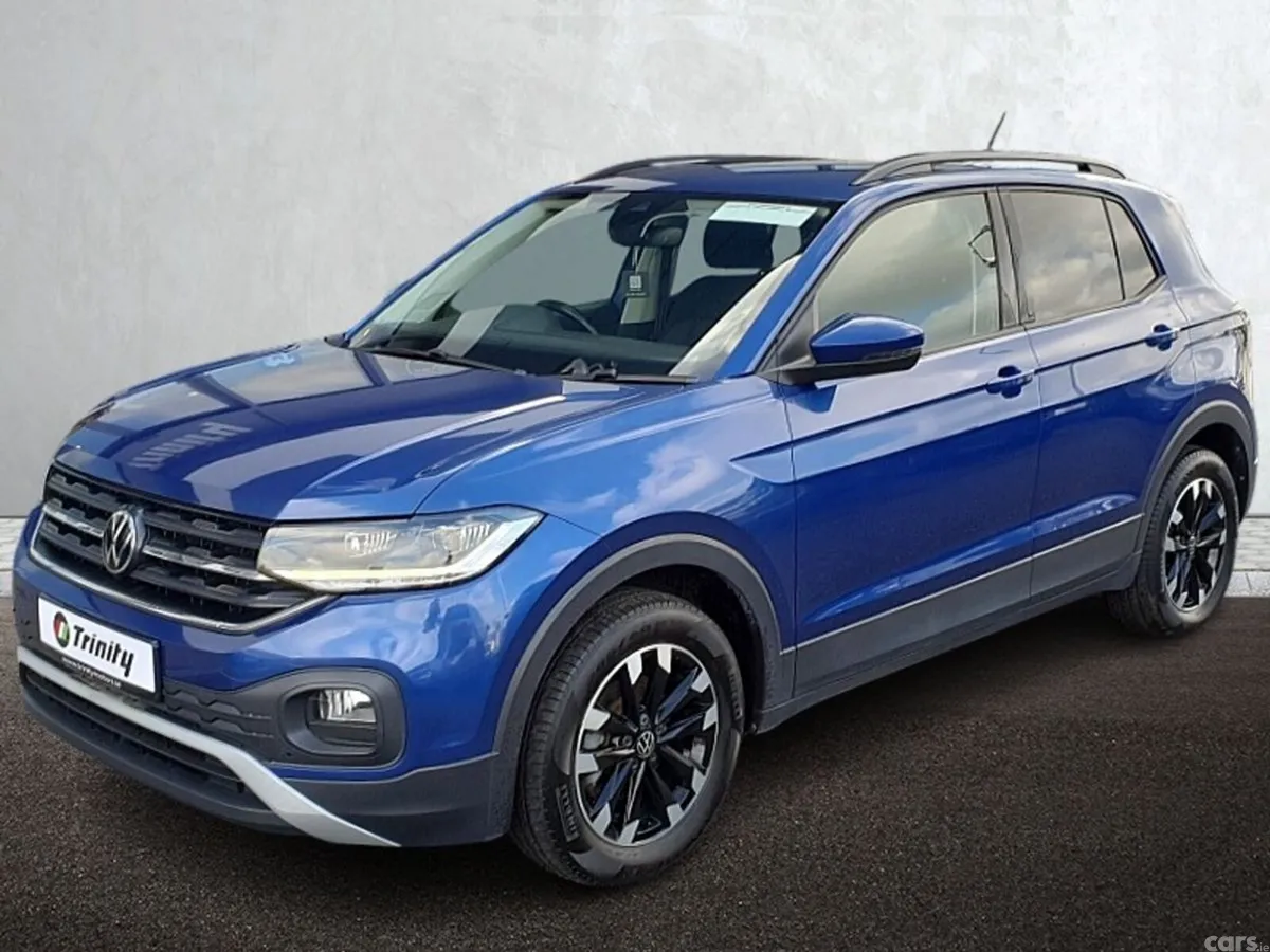 Volkswagen T-Cross SUV, Petrol, 2021, Blue