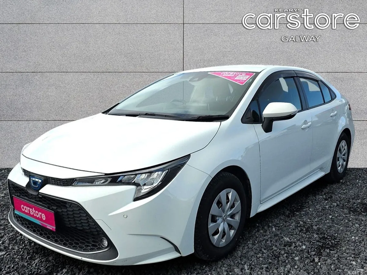 Toyota Corolla Hatchback, Petrol Hybrid, 2021, White